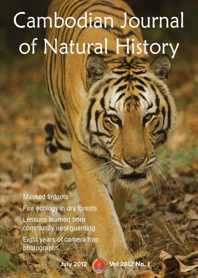 Cambodian Journal of Natural History (Jul 2012 Vol.1)