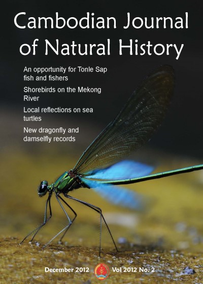 Cambodian Journal of Natural History (Dec 2012 Vol.2)